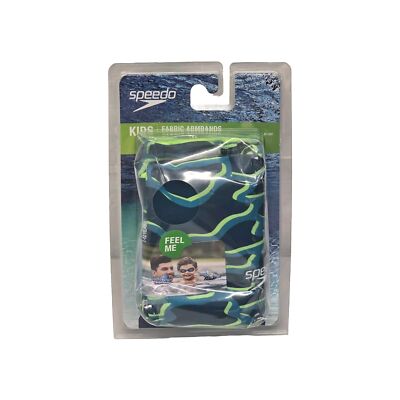 Speedo Fabric Armbands Swimming Pool Floaties Green/Blue Ages 2-12 New