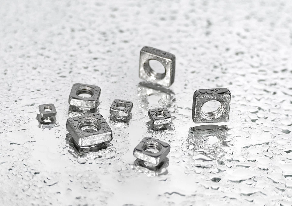 Vierkantmutter Mutter Edelstahl niedrig Gewindeplatte M3 M4 M5 M6 M8 V2A DIN 562 - Bild 4 von 4