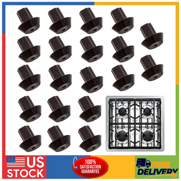 Stove Gas Range Grate Rubber Feet Bumper For Frigidaire Gallery Kit
