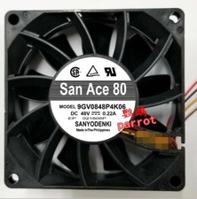 Sanyo 9GV0848P4K06 DC48V 0.22A 4-Wire Inverter Cooling Fan