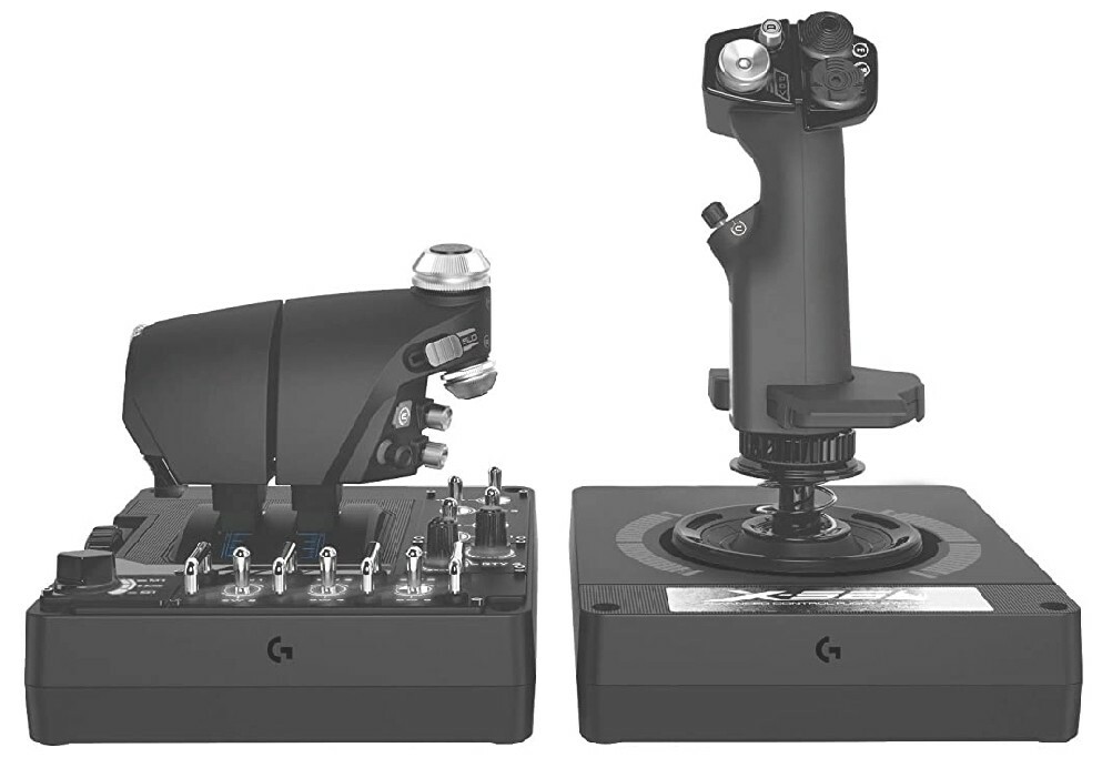 Logitech G X56 H.O.T.A.S Throttle and Joystick Flight Simulator