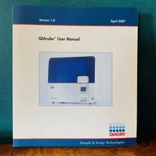 QIAGEN QIAcube 2007 USER MANUAL VERSION 1.0  /  PLUS 2 TECHNICAL GUIDES