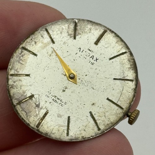 29.9mm Audax Fortis Peseux 7000 Manual Wind Swiss Watch Movement PARTS SPARES - Picture 8 of 19