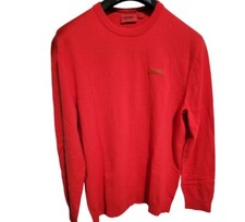Hugo Boss San Claudio Crew Neck Knitted Jumper - Red M NEW 148
