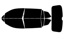 PreCut All Side Windows Film Any Tint Shade % For Volkswagen Tiguan 2018-2025