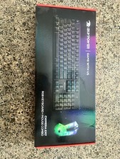 New Open Box iBUYPOWER Chimera KM7 RGB Gaming Keyboard and Mouse Combo opened