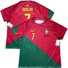 2022/23 Portugal Home Jersey 7 Ronaldo 2XL Nike World Cup Soccer CR7 Kit