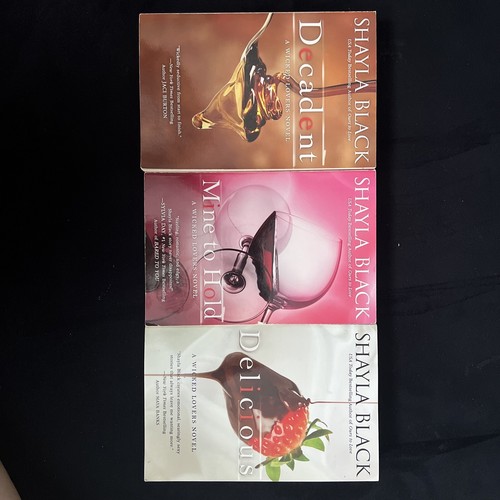 Lot Of 6 A Wicked Lovers Books Shayla Black FREE SHIPPING - Picture 2 of 5