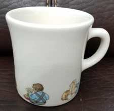 Nicole Miller Ceramic Fishs Eddy Cup Mug Baby Toddler Boy Girl 