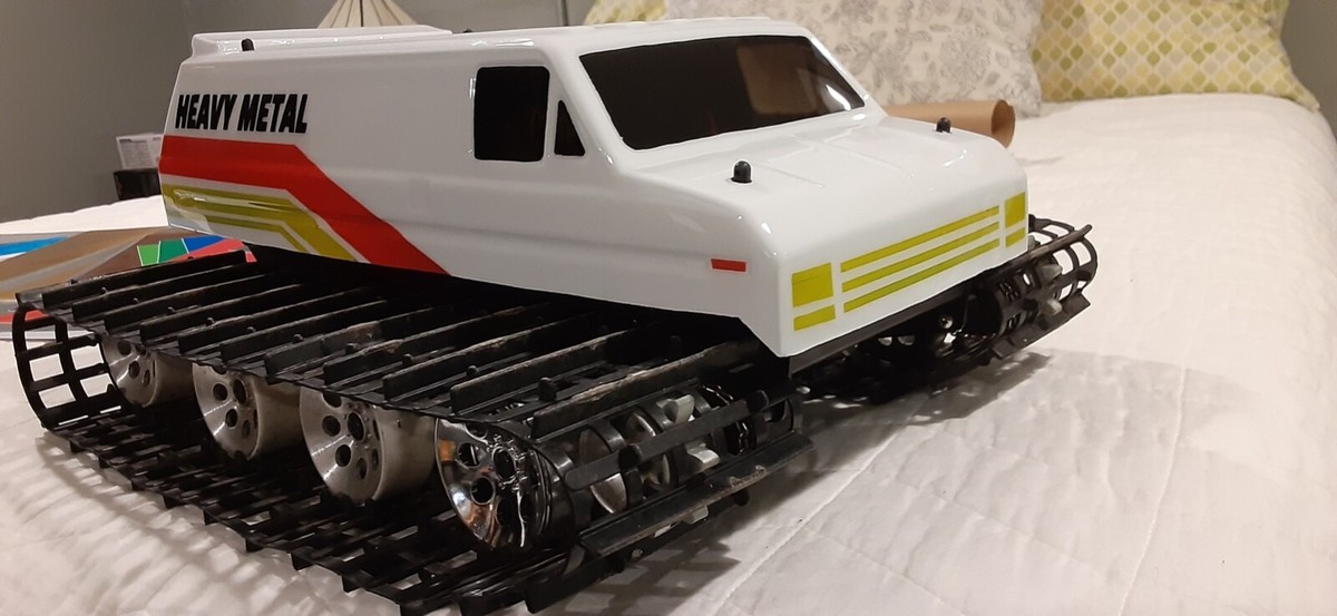 KYOSHO HEAVY METAL VINTAGE BLIZZARD VAN TANK CLEAR BODY ONLY | eBay