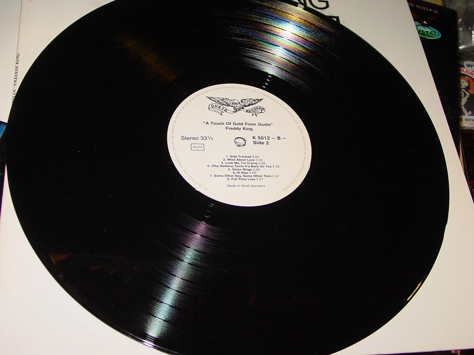 FREDDIE KING ALL HIS HITS VINTAGE ALBUM VINYL RECORD STEREO -NICE! Foto 4 de 4