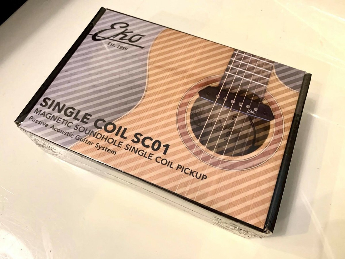 Eko SC01 Pickup Magnetico Per Chitarra Acustica - Single Coil Da Buca Facile Da Installare - Foto 9