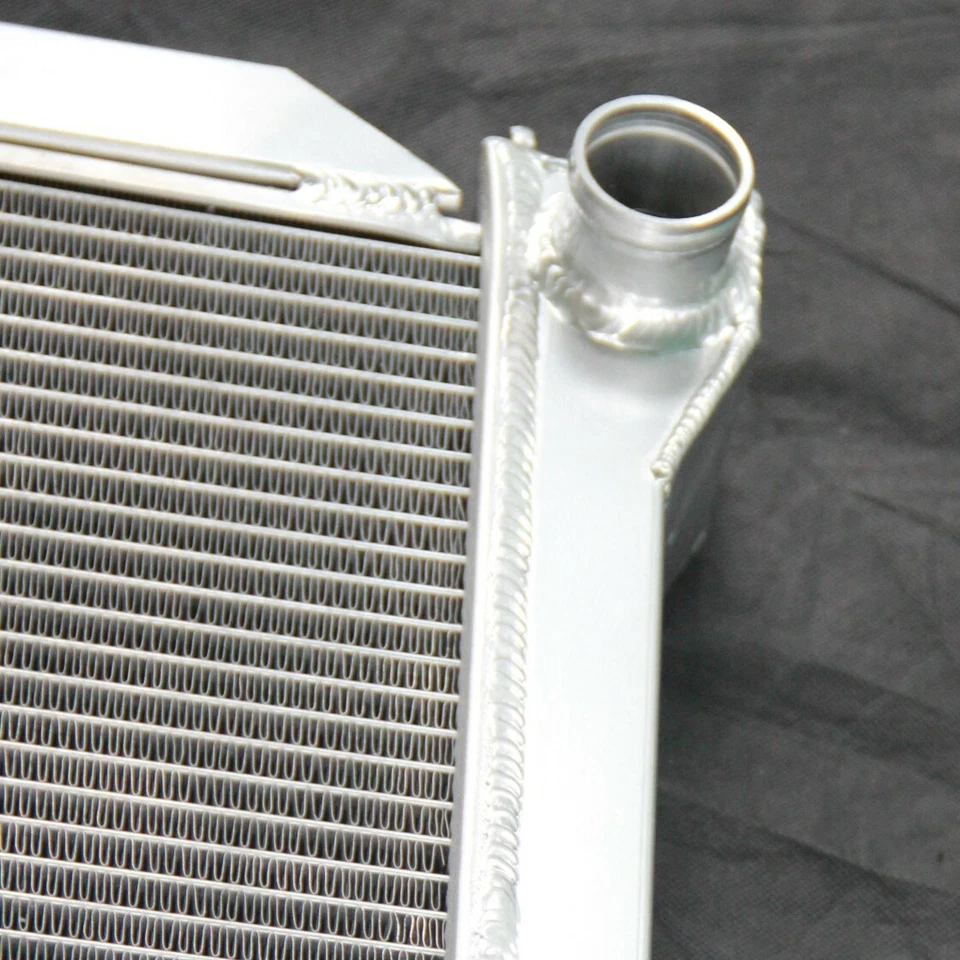 3 Rows Aluminum Radiator 1969-1972 Ford Country Fairlane Galaxie 500 Ltd L6 V8 Foto 4 de 4