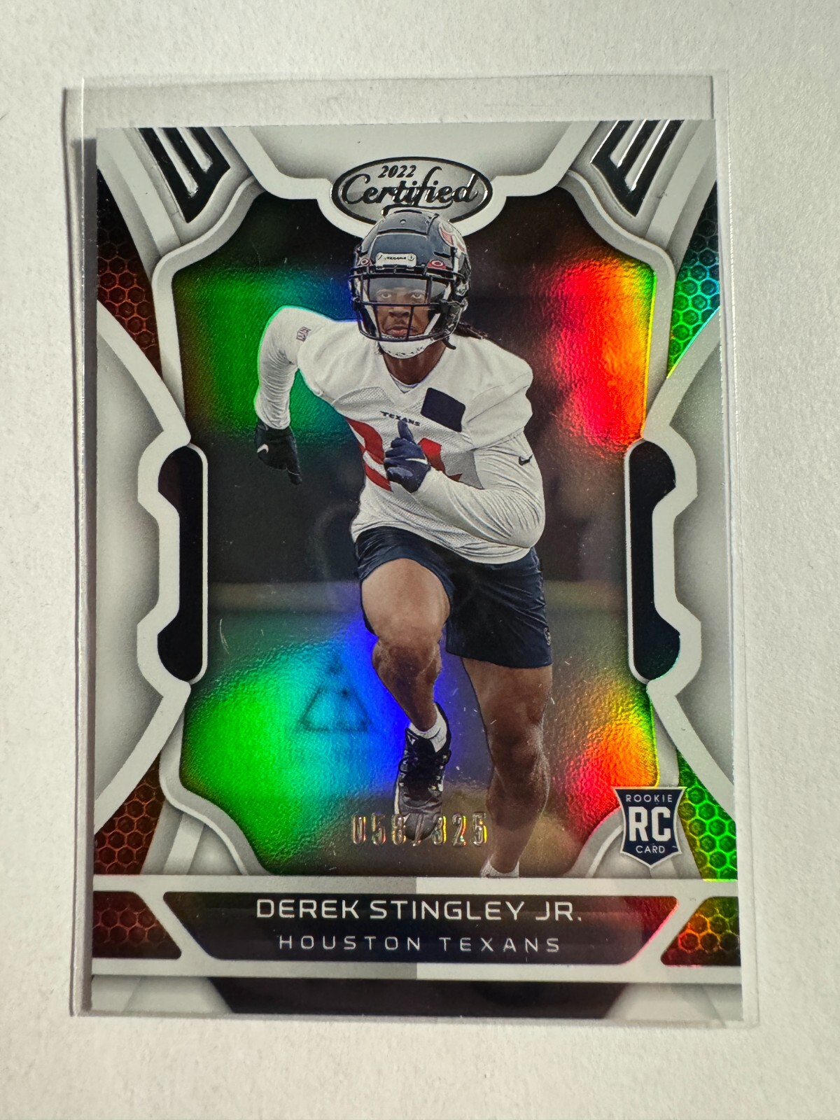K202,022 - 2022 Certified Mirror #143 Derek Stingley Jr. #/325