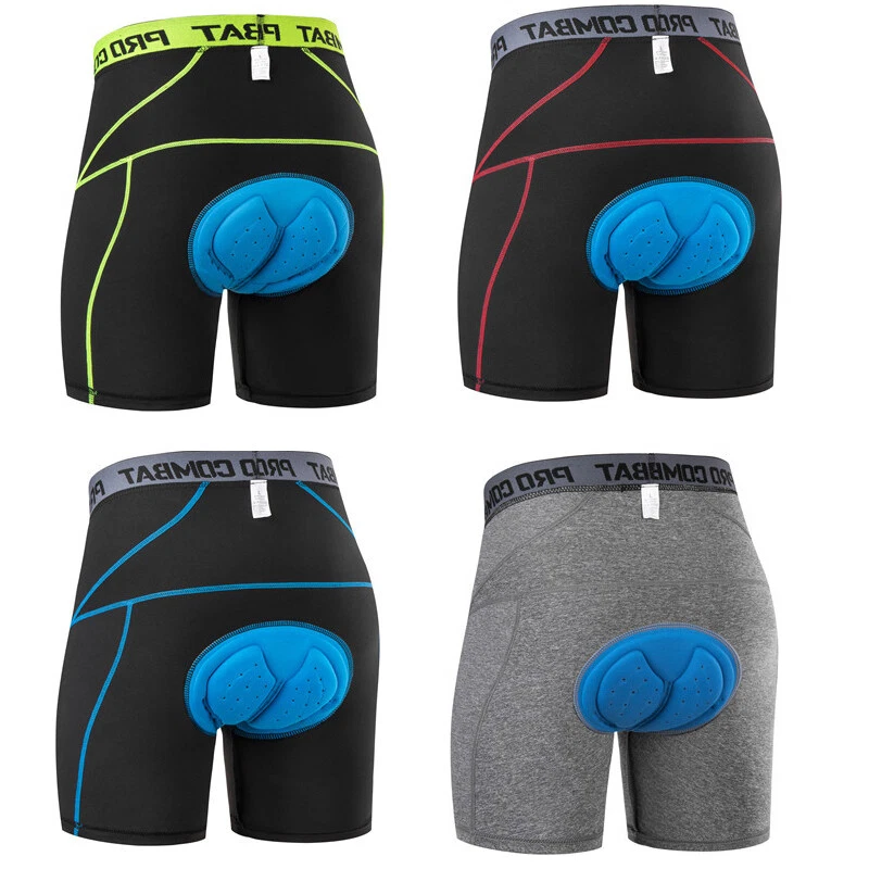 Cycling padded underwear mens 2025