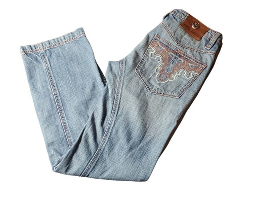 Antik Denim Embroidered Bootcut Jeans 