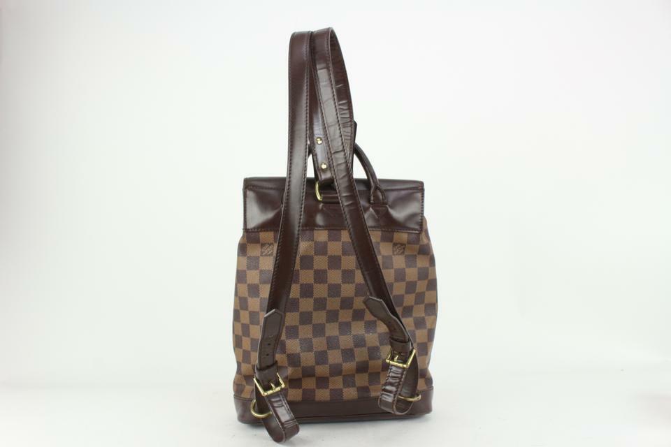 Louis Vuitton Damier Ebene Soho Backpack 12lv2 | eBay display picture 3