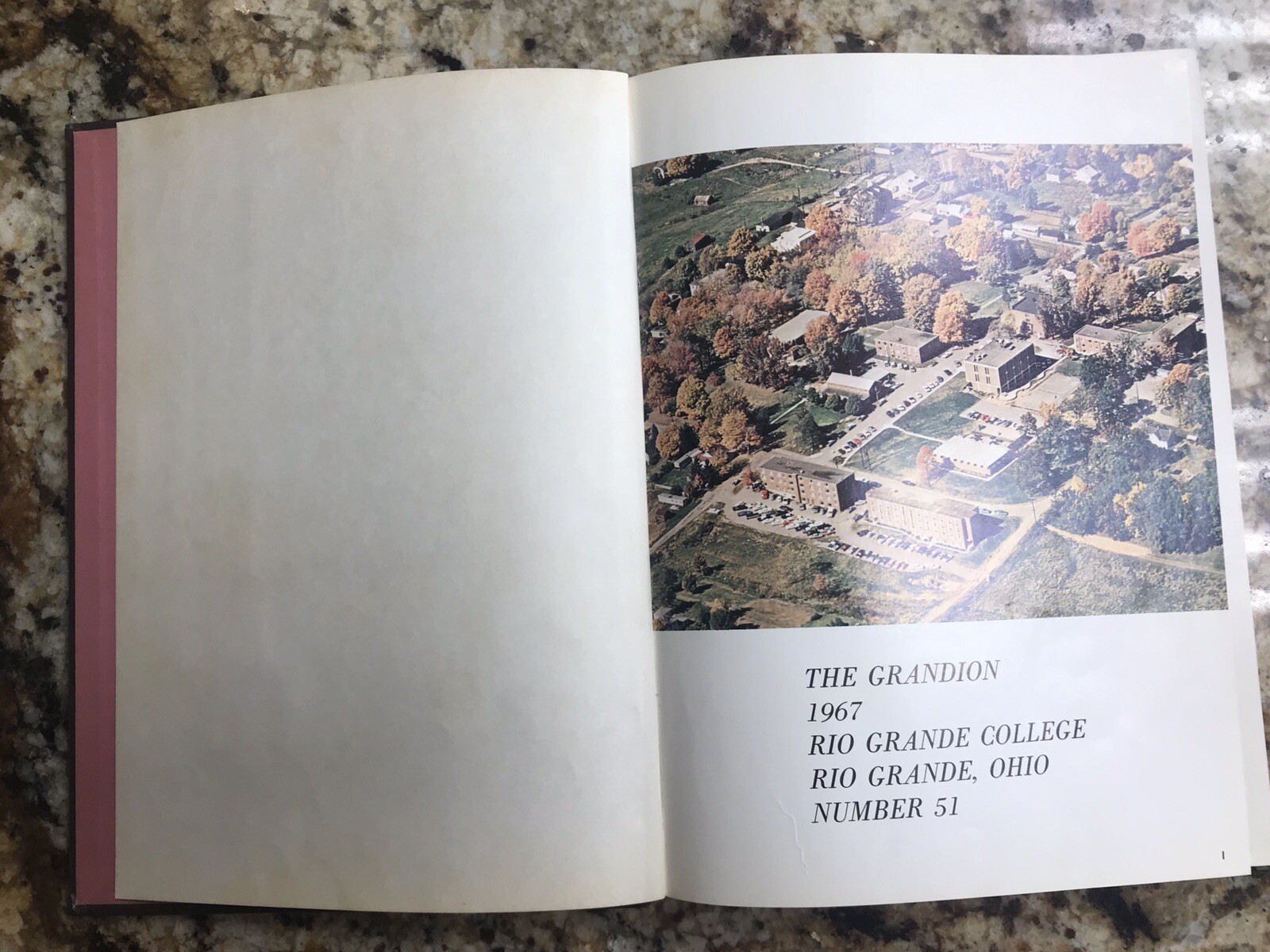 1967 Rio Grande College Yearbook The Grandion, Rio Grande College