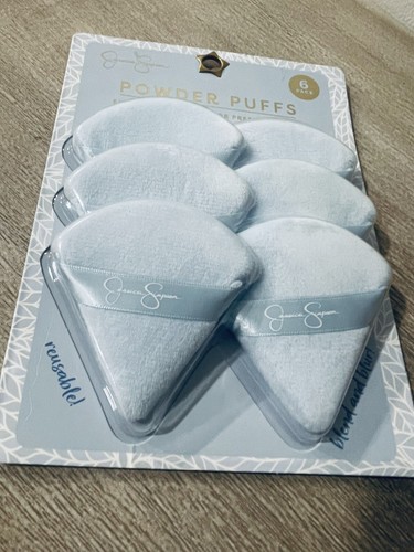 Jessica Simpson Powder Puffs 6pcs. Expertly Apply Loose or Pressed Powder - Picture 3 of 3