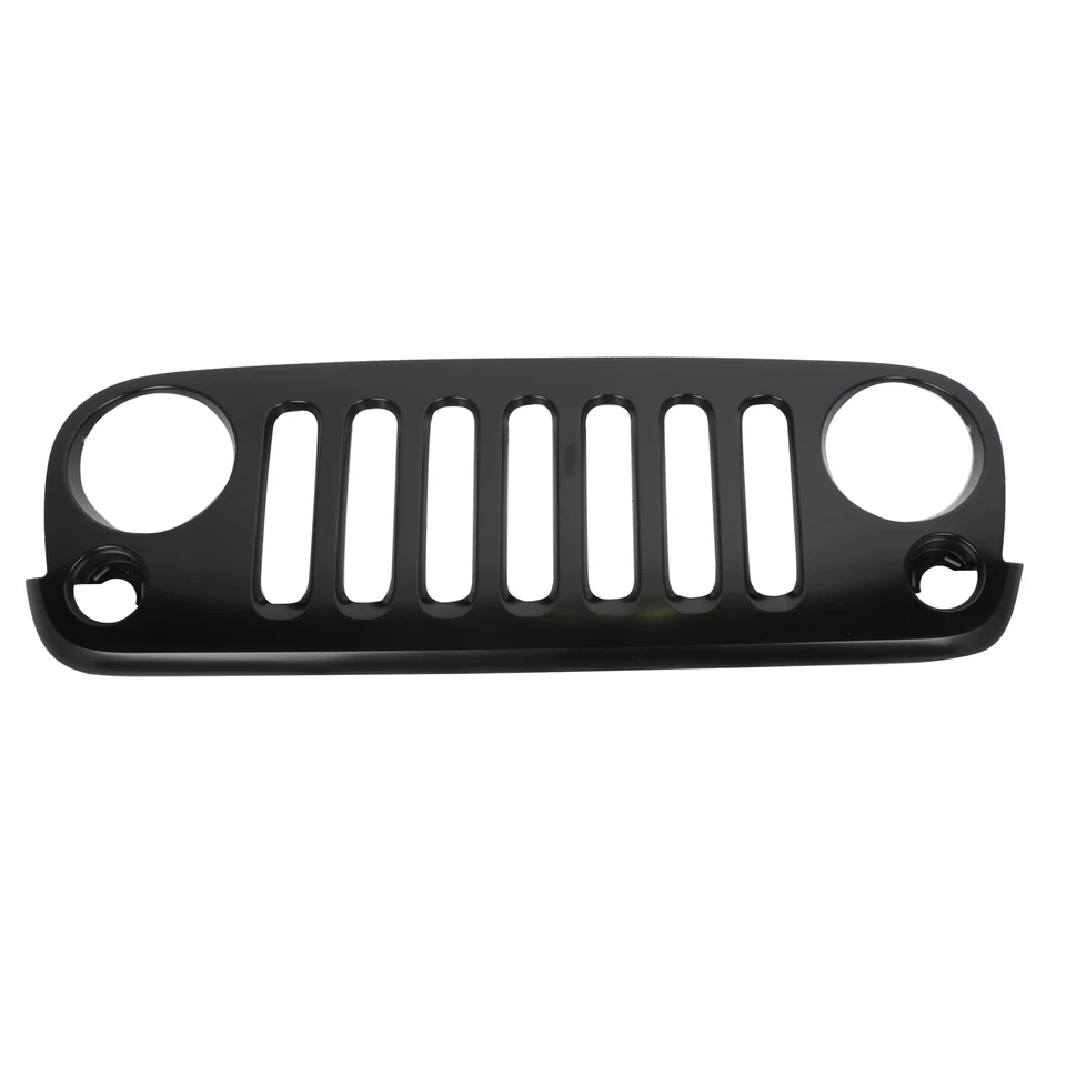Radiador delantero negro genuino Mopar 2009-2018 Jeep Wrangler 68046306AC Foto 3 de 4