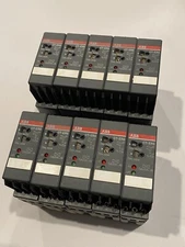 Lot of 2, ABB, CT-ERS, ON DELAY TIME RELAY,  1SVR430102R0100