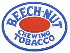 Beech-Nut Chewing Tobacco Vintage Style Retro Iron Sew On Patch Cap Hat Jacket