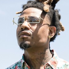 Rimless Men  s Rectangular Clear Lens Luxury Vintage Hip Hop Glasses