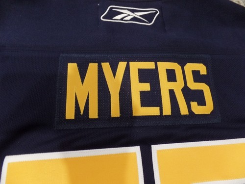Buffalo Sabres Tyler Myers Navy 2009 Reebok 7185A Premier Jersey New tags 2XL - Picture 4 of 11