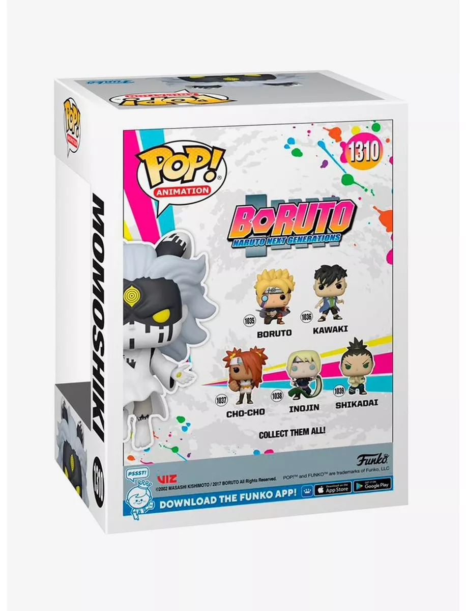 Funko Conjunto de 5 bonecos Pop Boruto da Marvel Boruto com Marcas