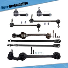 8x Front Lower Control Arm Tie Rod End Sway Bar For 1993-1997 Chrysler Concorde
