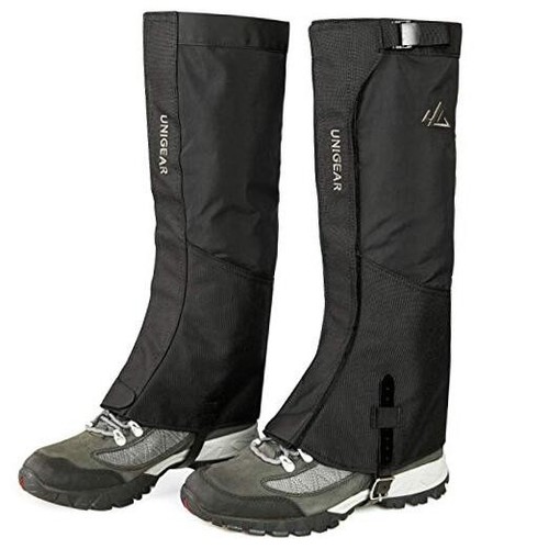 Snow Leg Gaiters, 1000D Fabric Waterproof Boot Gaiters for Hiking Walking