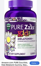 Vicks ZzzQuil PURE Zzzs De-Stress Melatonin Sleep Aid Gummies, 26 Ea 9/25