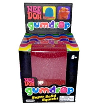 Schylling NeeDoh PINK Gumdrop Stress Ball Sensory Fidget Squeeze Toy Enjoy the