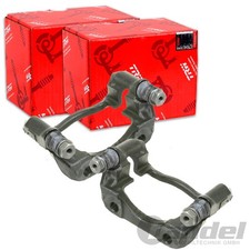 2X TRW HALTER BREMSSATTEL TRÄGER VORNE BEIDSEITIG HINTEN PASSEND FÜR DACIA