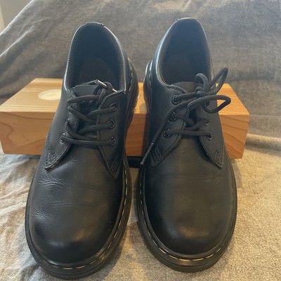 Dr. Martens Junior 1461 Softy T Leather Shoes size (US1) Black Doc Martens