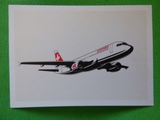 SWISS A 320 / AIRLINE ISSUE / CARTE COMPAGNIE