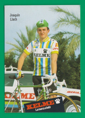 CYCLING cycling card JOAQUIN LLACH team KELME