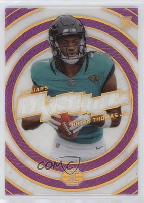 2024 Panini Illusions Mystique Purple 14/50 Brian Thomas Jr #13 Rookie RC 3hd