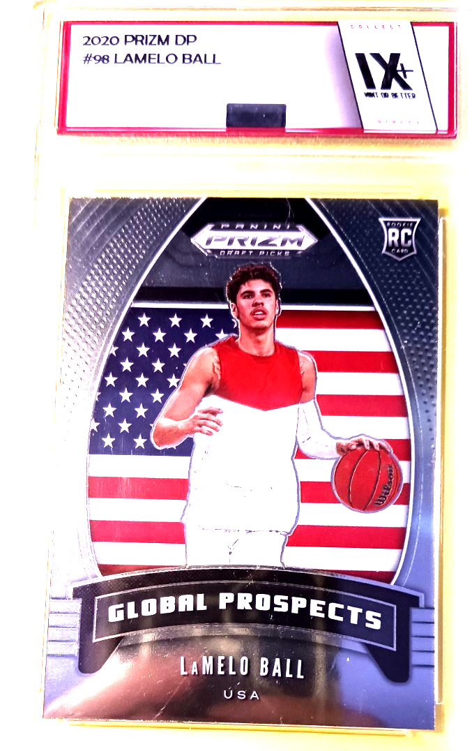 2020 Panini Draft Picks Silver Prizm RC Lamelo Ball Global Prospects Hornets