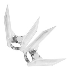  2 Pcs Rotissoire Fourchettes À Poulet Rôti De Viande Grill En Acier Inoxydable