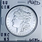 1921 D BU GEM MORGAN SILVER DOLLAR UNC MS+++ U.S. MINT RARE COIN 6586
