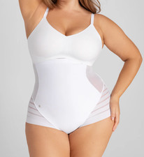 Honeylove Queen Brief Shapewear 3X ELIZABETH WHITE NWT