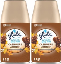 Glade Automatic Spray Refill, Air Freshener for Home and Bathroom, Cashmere Wood