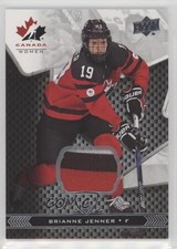 2018 Upper Deck Team Canada Juniors Team Canada Jerseys Brianne Jenner #81 ip5