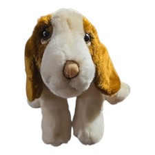 Animal Alley Toys R Us Basset Hound 12" Plush Stuffed Animal Toy Vintage 1999