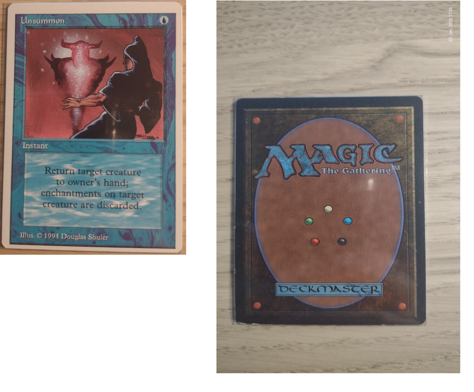 MTG Summer Magic (Edgar) Unsummon