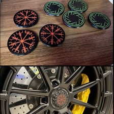 Porsche 911 991 992 Custom Logo Center Lock Hub Caps Wheel Caps
