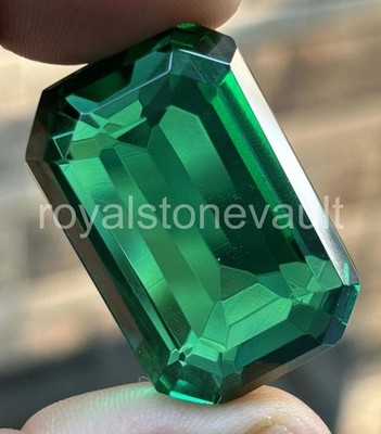 Colombian Green Emerald 102.00Ct Loose Gemstone Emerald Cut IGL Certified   5AOB