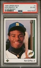 1989 Upper Deck - Star Rookie - Ken Griffey Jr - #1 (RC) - HOF - PSA 6