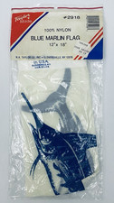 Taylor Made Vintage Blue Marlin Flag Catch Flag 12 x 18 Fishing Nylon 2918